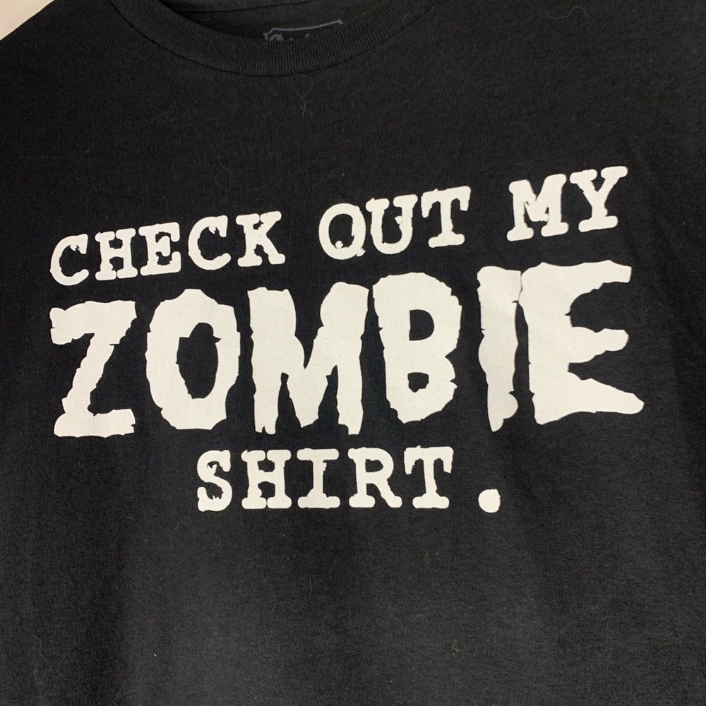 Zombie shirt